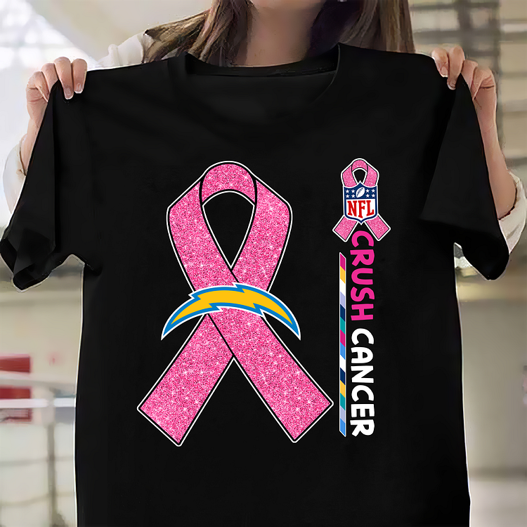 NFL Los Angeles Chargers Crush Cancer Shirt