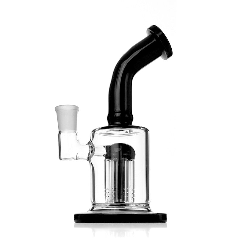 Hex Stemless Bubbler Hookah Glass Smoking Water Pipe