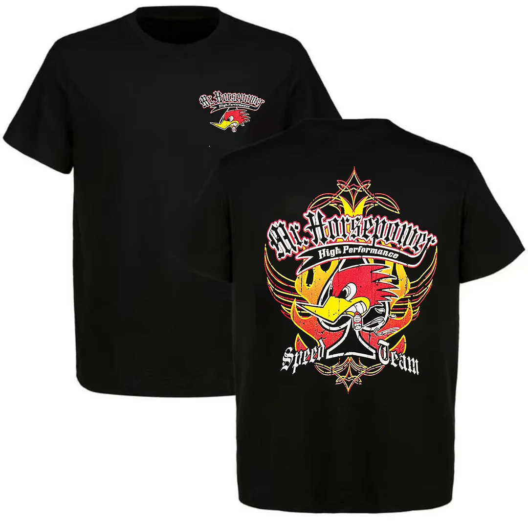 Mr. Horsepower Printed Unisex Oversized T-shirt - Devcarry