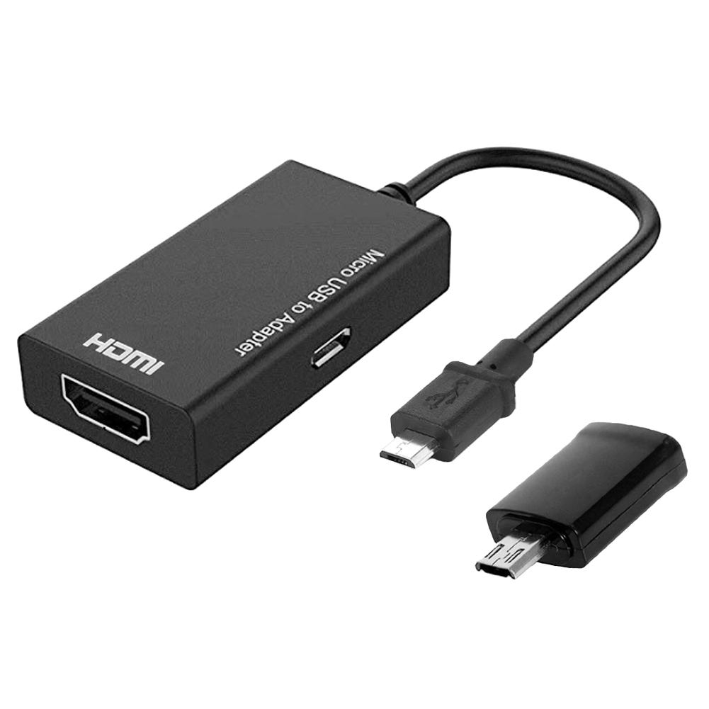 Micro USB to HDMI 1080P Cable with 5Pin to 11Pin Converter Adapter for HDTV, 501 Original
Micro USB to HDMI 1080P Cable with 5Pin to 11Pin Converter Adapter for HDTV, 501 Original