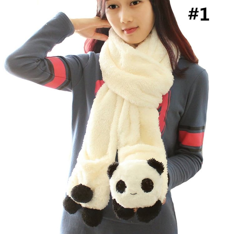 Kawaii Panda Plush Scarf SP1711560