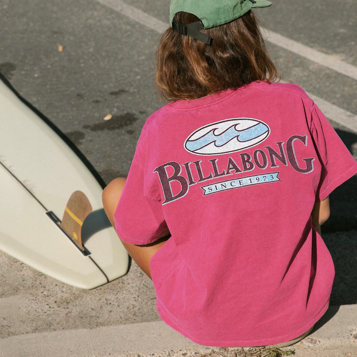 Vintage Surf long sleeves striped tee 🏄‍♀️