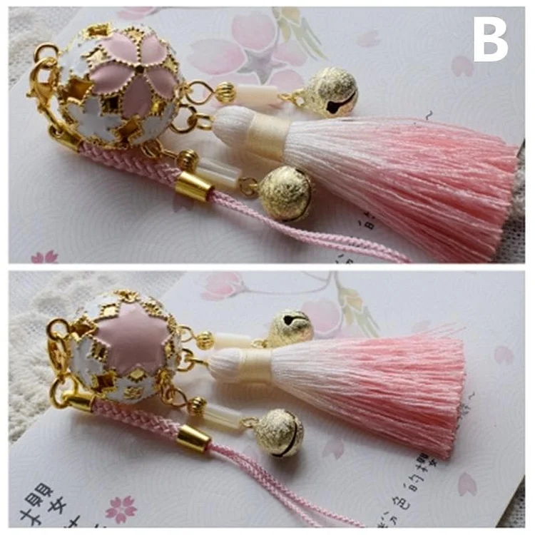 Pastel Sakura Bell Phone Pendant S12649