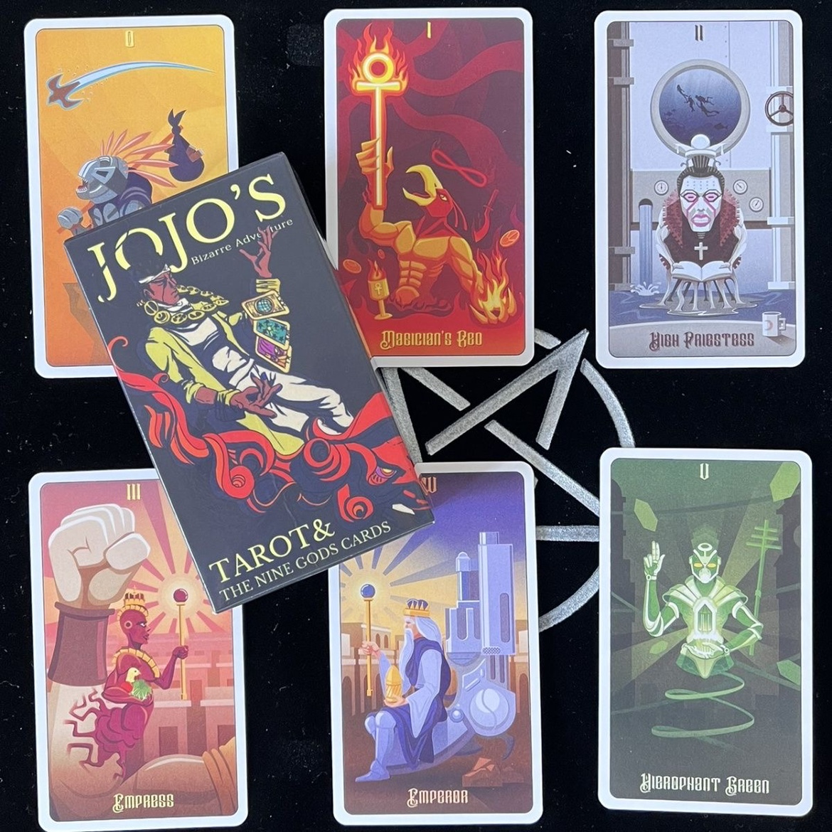 JOJO Stand Card Tarot Set of 53 + 31 Cards）