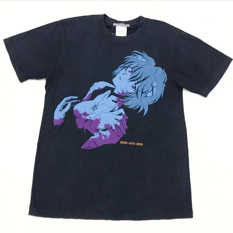 Pure Cotton Evangelion Ayanami Rei T-shirt weebmemes