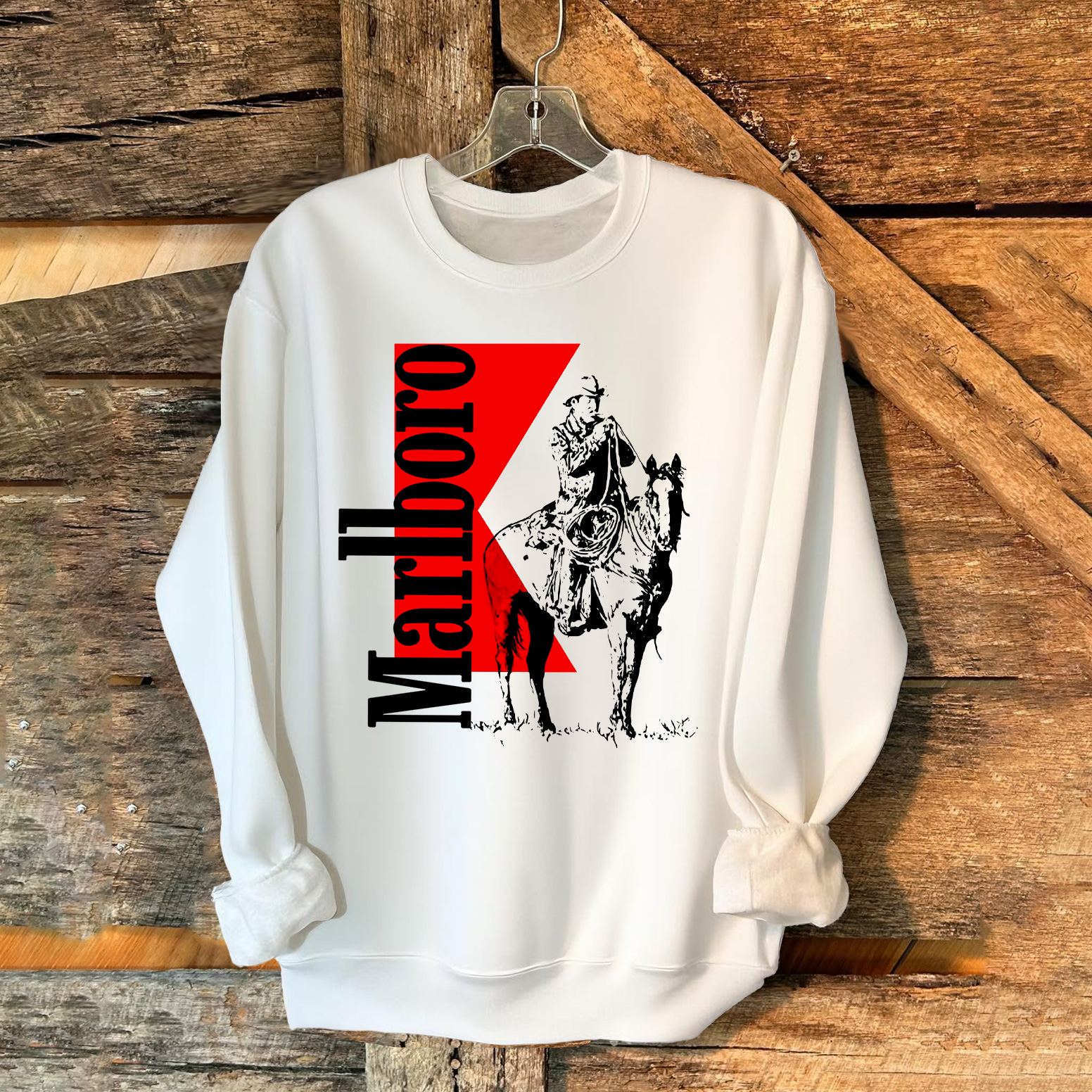 Classic Cowboy Graphic Graphic Sweatshirt