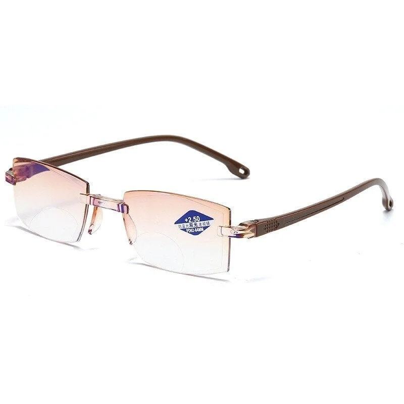 Posryst™🎅Early Christmas Sale - 49% OFF🎁Sapphire high hardness anti blue light intelligent dual focus reading glasses