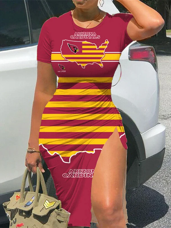 Arizona Cardinals
Women's Slit Bodycon Dress
