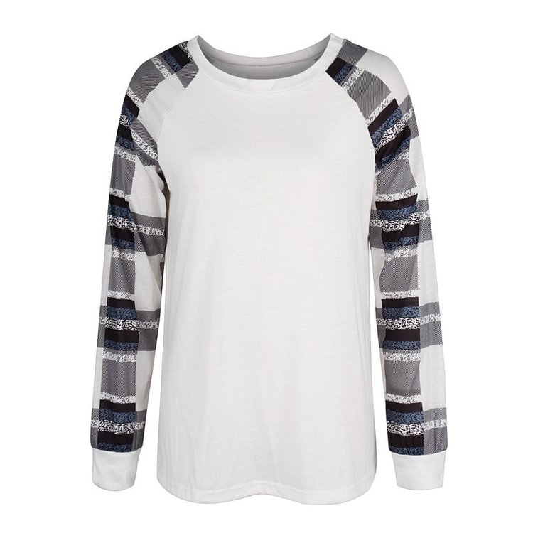 Casual Loose Crew Neck Long Sleeves