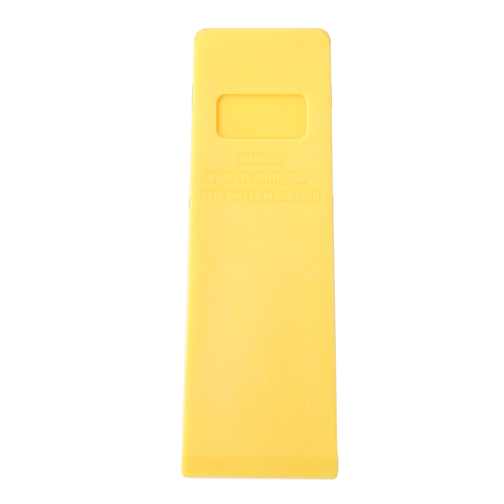 Plastic Tree Felling Wedge Felled Chock Cutting Spiked Wedge for Logging, 10in yellow, 501 Original
Plastic Tree Felling Wedge Felled Chock Cutting Spiked Wedge for Logging, 10in yellow, 501 Original
