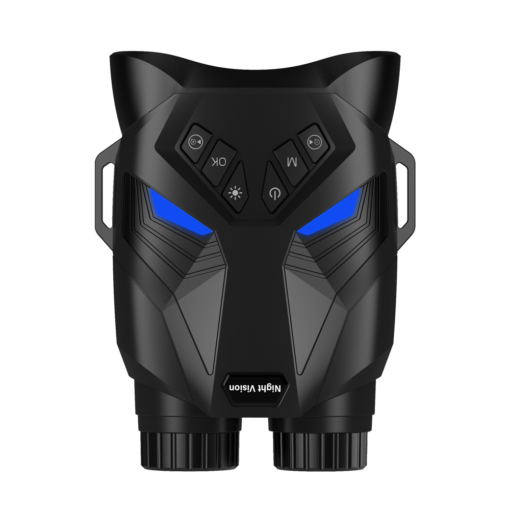 BekinTek 4K Night Vision Goggles 4000mAh Rechargeable Digital NVG Binoculars Infrared Night View Telescope Full Dark Observing 7x IR 8x Zoom 3 Inches 3 Inches IPS Screen 4K Video 48M Photo with Backlit Button for Day and Night