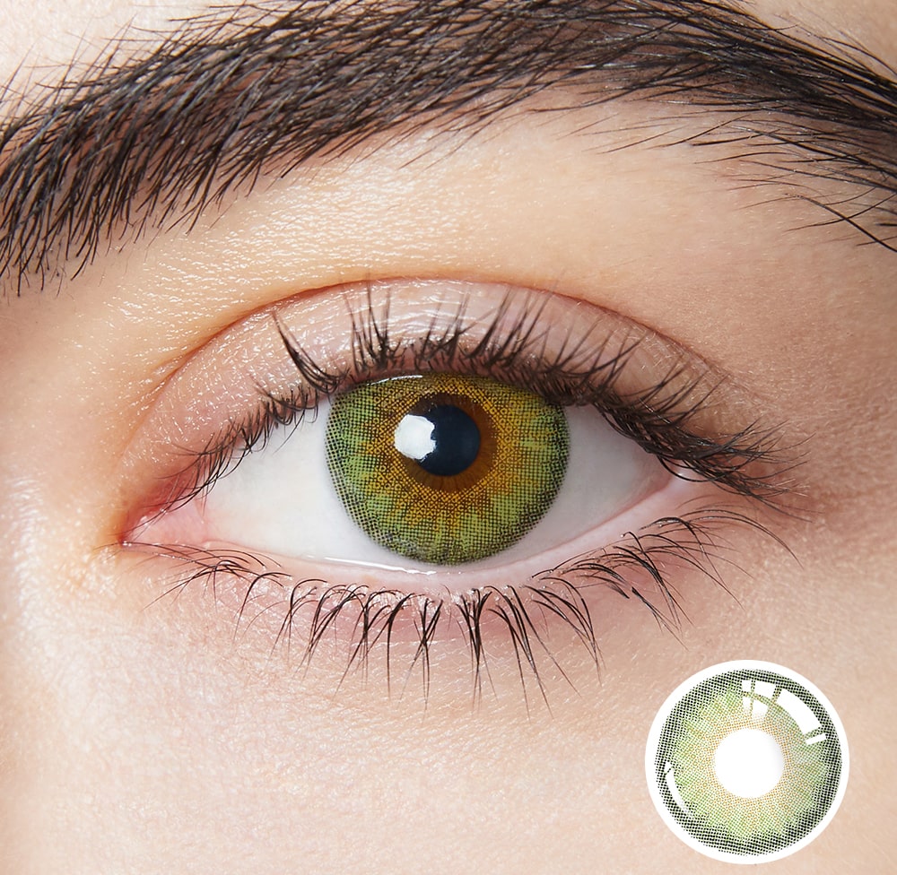 Kilala Kiwi Green Contact Lenses