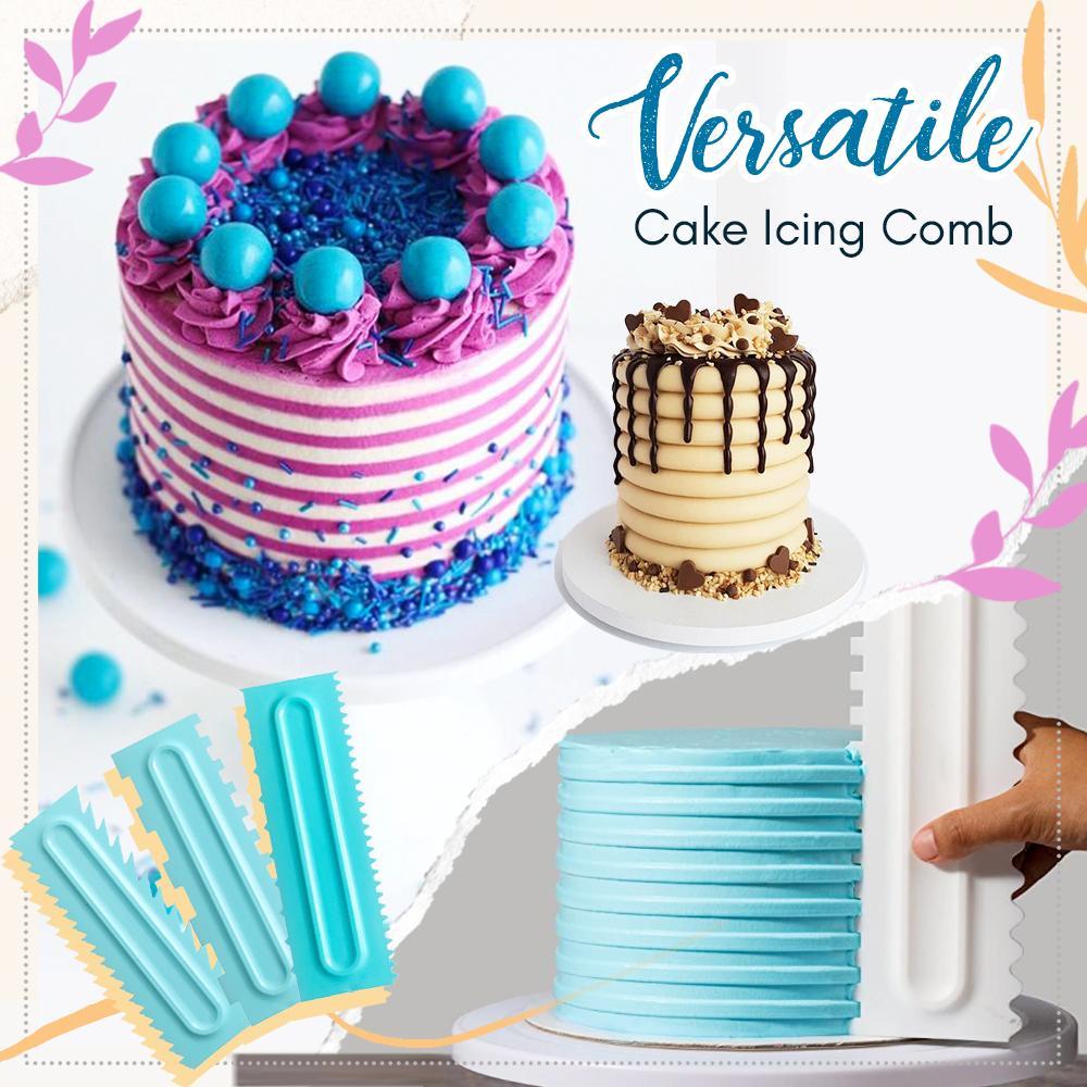 Cake Icing Comb (Set of 3)