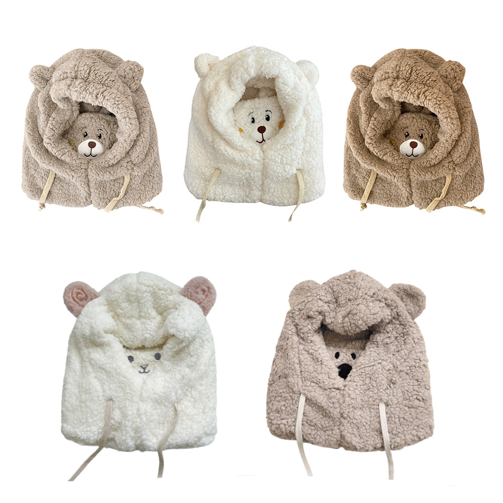 Cartoon Warm Fleece Ear Protection Cap Thickened One-Piece Full Face Hat, 501 Original
Cartoon Warm Fleece Ear Protection Cap Thickened One-Piece Full Face Hat, 501 Original