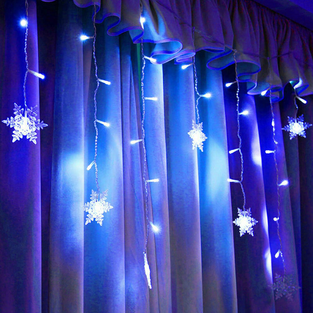 3.5m 96 LED Waterproof Snowflake Curtain String Lights for Christmas Decor, 501 Original
3.5m 96 LED Waterproof Snowflake Curtain String Lights for Christmas Decor, 501 Original