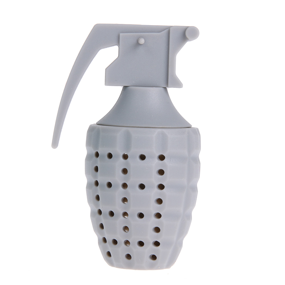 Silicone Grenade Shape Tea Filter Strainer Drink Infuser Percolator, Gray, 501 Original
Silicone Grenade Shape Tea Filter Strainer Drink Infuser Percolator, Gray, 501 Original