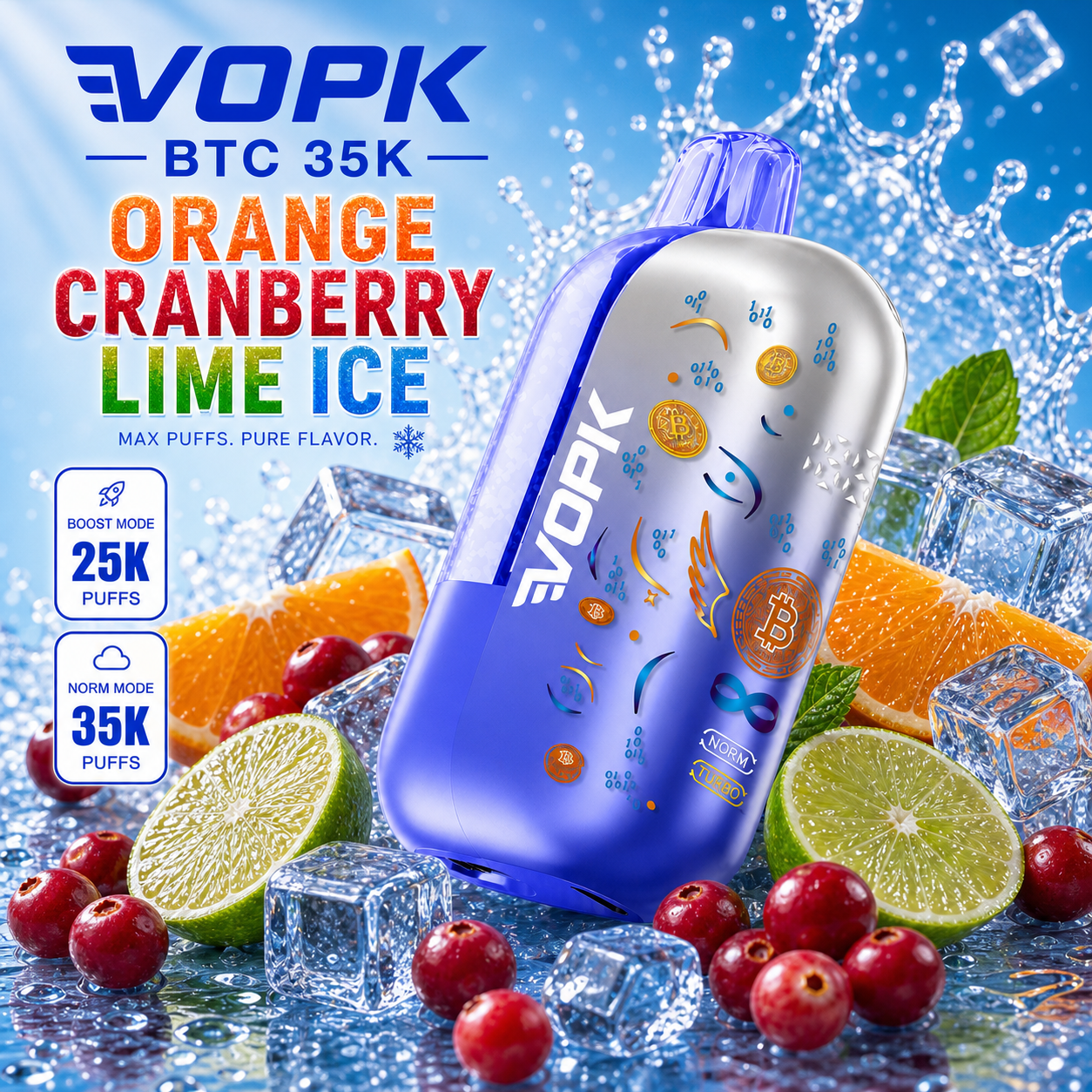 VOPK BTC 35K Vape | 35000 Puffs fumotvapeshop