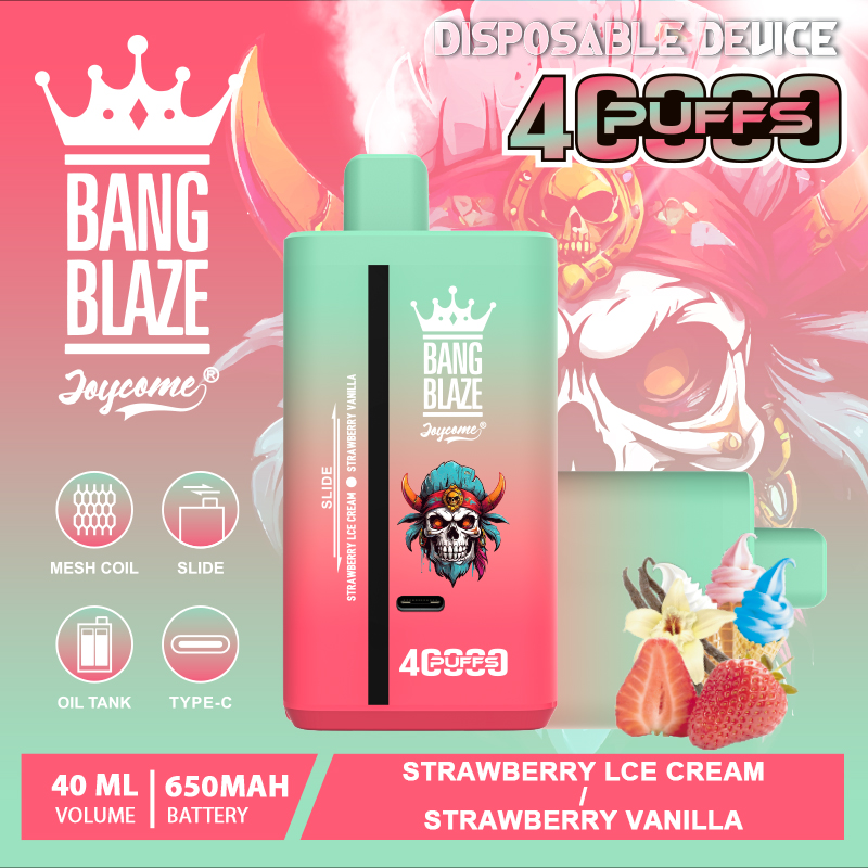Bang Blaze 40000 40K Puffs 2% 3% 5% Nicotine Double Taste Disposable Vape(Box of 3) mysite fumotvapeshop