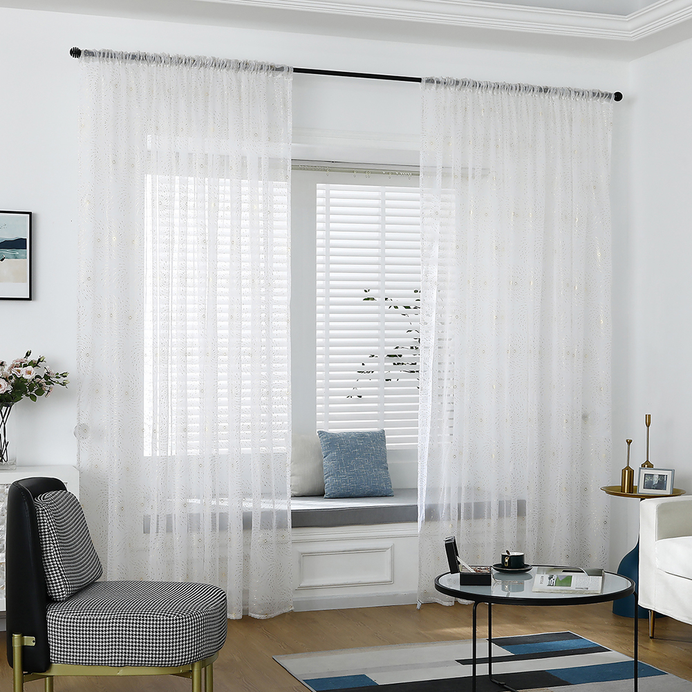 White Fireworks Window Tulle Screening Voile Bronzing Curtains (1x2.5m, 501 Original
White Fireworks Window Tulle Screening Voile Bronzing Curtains (1x2.5m, 501 Original