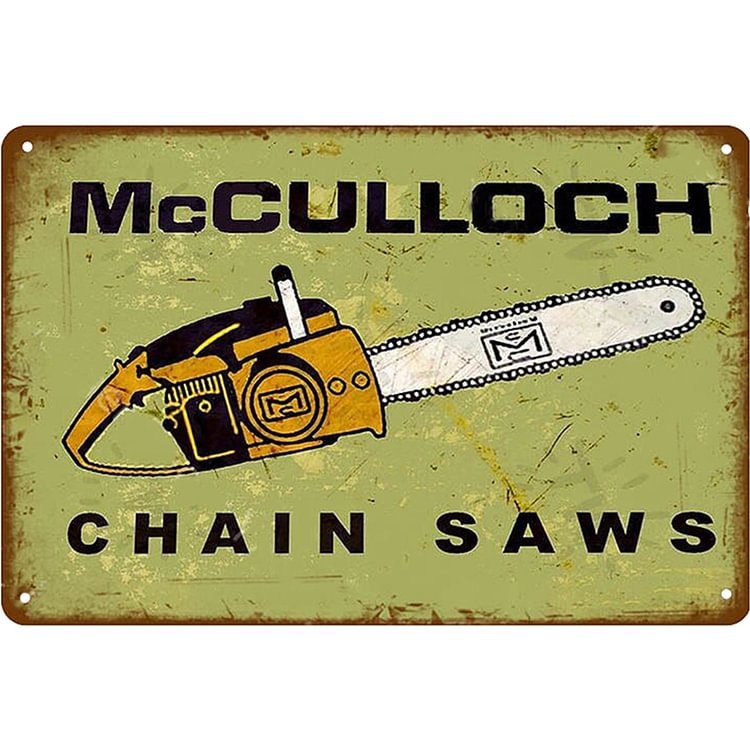 Chainsaw - Vintage Tin Signs/Wooden Signs - 20*30cm/30*40cm