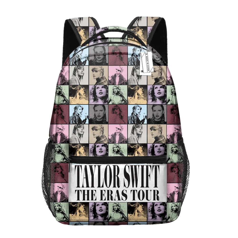 Primary And Secondary School Students Taylor Swift Full Printed Backpack