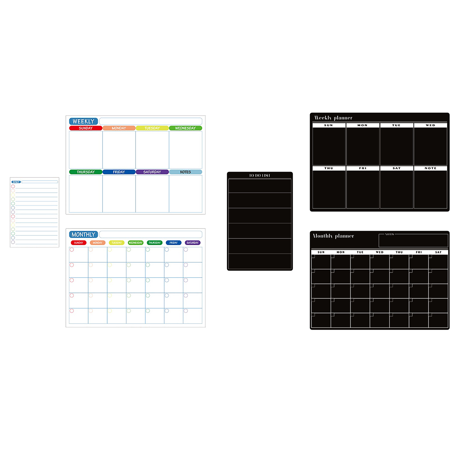 Dry Erase Calendar Set - Magnetic Message Board for Kitchen Refrigerator, 501 Original
Dry Erase Calendar Set - Magnetic Message Board for Kitchen Refrigerator, 501 Original