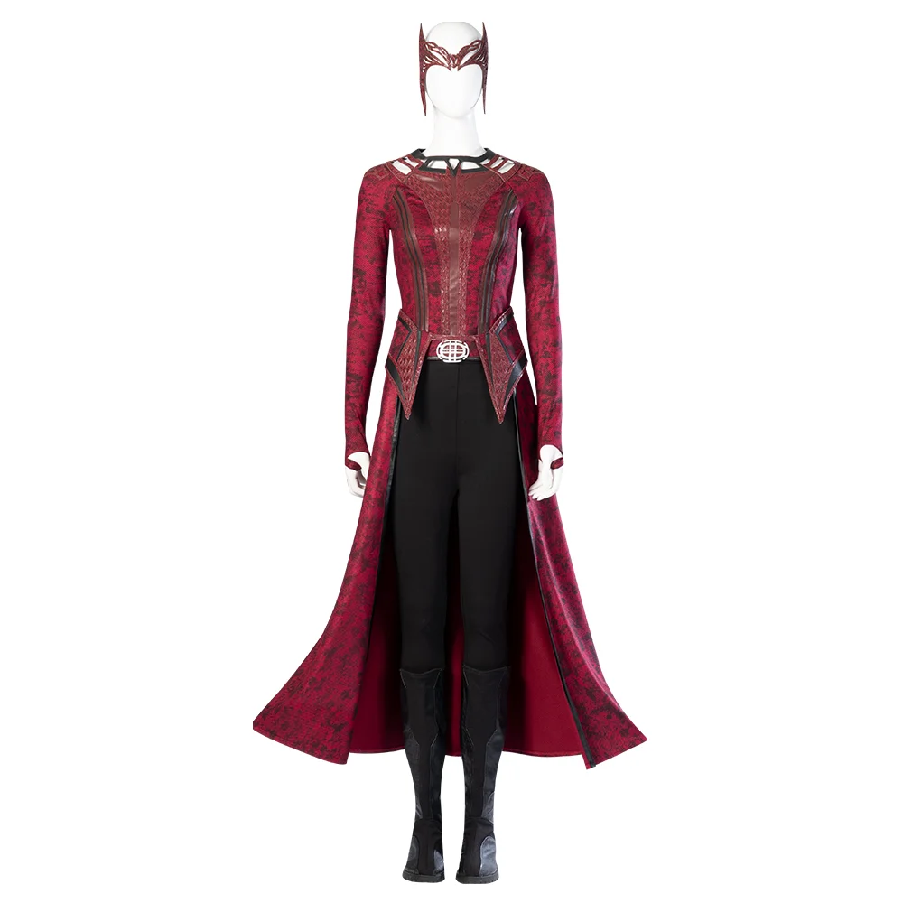 Scarlet Witch Wanda Costume Doctor Strange in the Multiverse of Madness Wanda Cosplay Female Suit