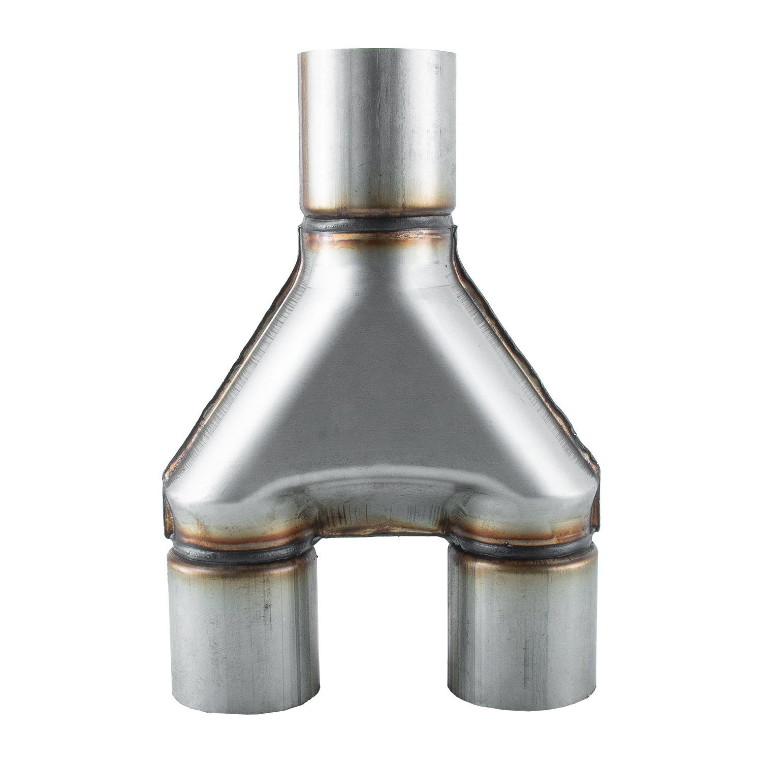 Alloyworks 3" Single/3" Dual 13"(L) Universal Stainless Steel Y Pipe Adapter Exhaust Pipe