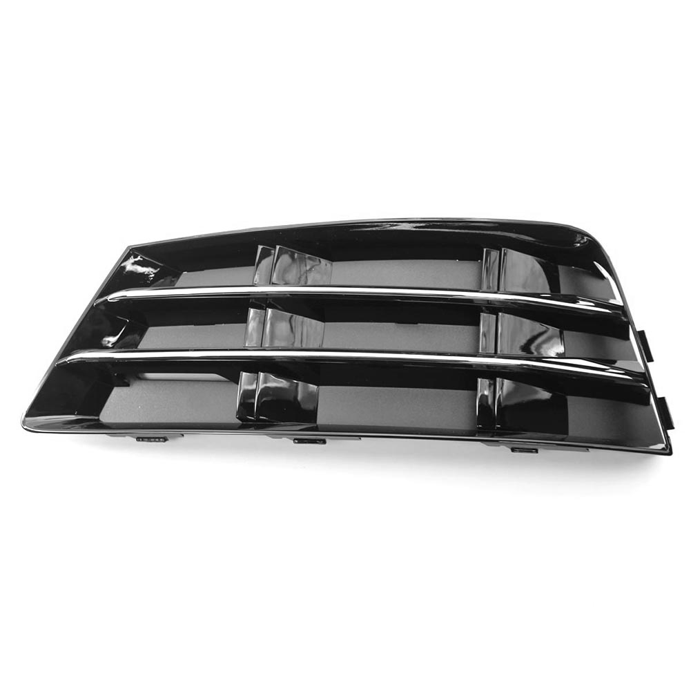 Left Front Bumper Lower Air Guide Grille for Audi A4 B9 -Black with Chrome, Silver, 501 Original
Left Front Bumper Lower Air Guide Grille for Audi A4 B9 -Black with Chrome, Silver, 501 Original