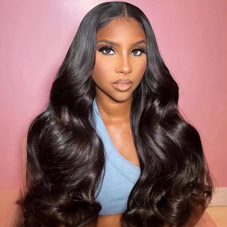 Victoria's Secret Style! Up to 50 Inches 200% Perfect Undetectable Swiss HD Lace Frontal Natural Wave Wig