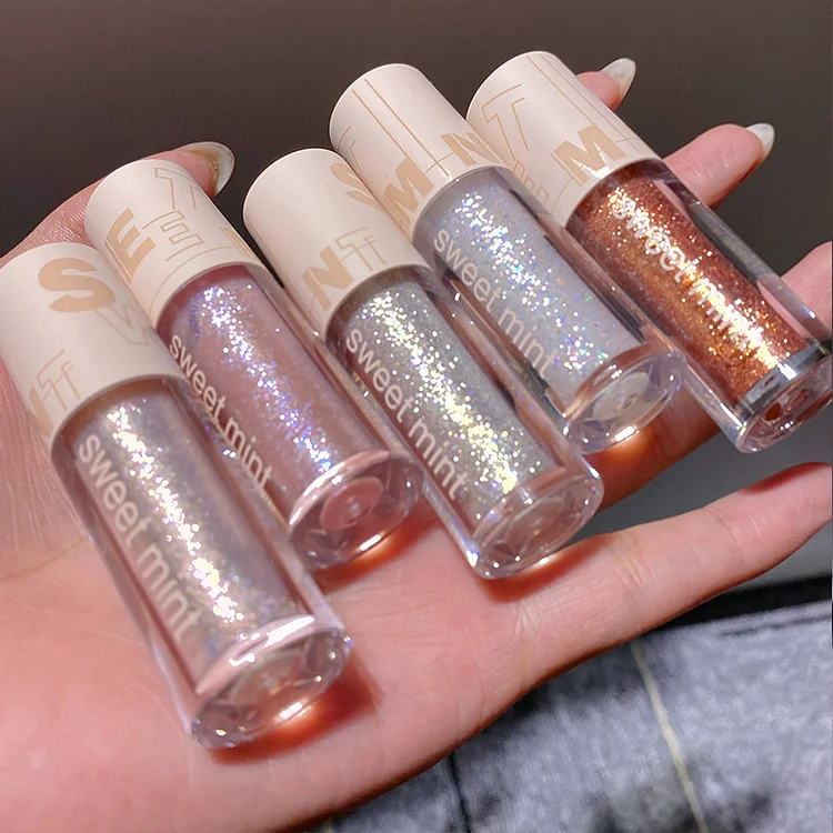 Aprileye Liquid eye shadow glitter sequins lying silkworm pearlescent polarizing brighten monochrome highlights