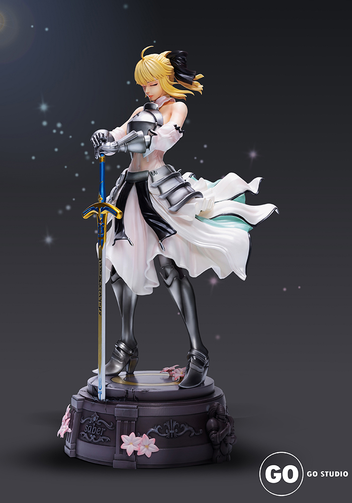 Saber Lily 1/4スケール レジンキャストキット 1/4 Scale Saber Lily - Fate/Grand Order Resin Statue - GO Studios