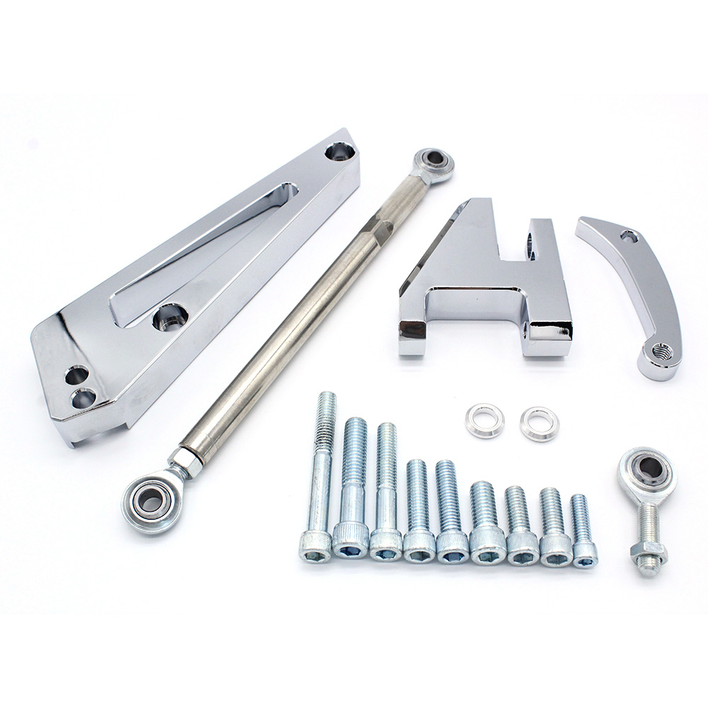 Chrome Aluminum Alternator Bracket Kit for Chevy Big Block Short Water Pump, 501 Original
Chrome Aluminum Alternator Bracket Kit for Chevy Big Block Short Water Pump, 501 Original