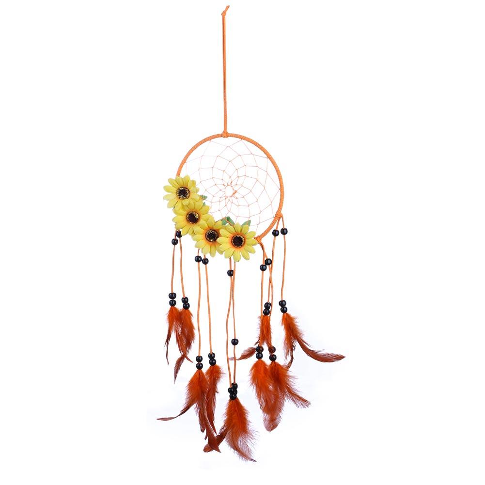 Pastoral Wind Sunflower Dream Catcher Feather Car Wall Hanging Decoration, 501 Original
Pastoral Wind Sunflower Dream Catcher Feather Car Wall Hanging Decoration, 501 Original
