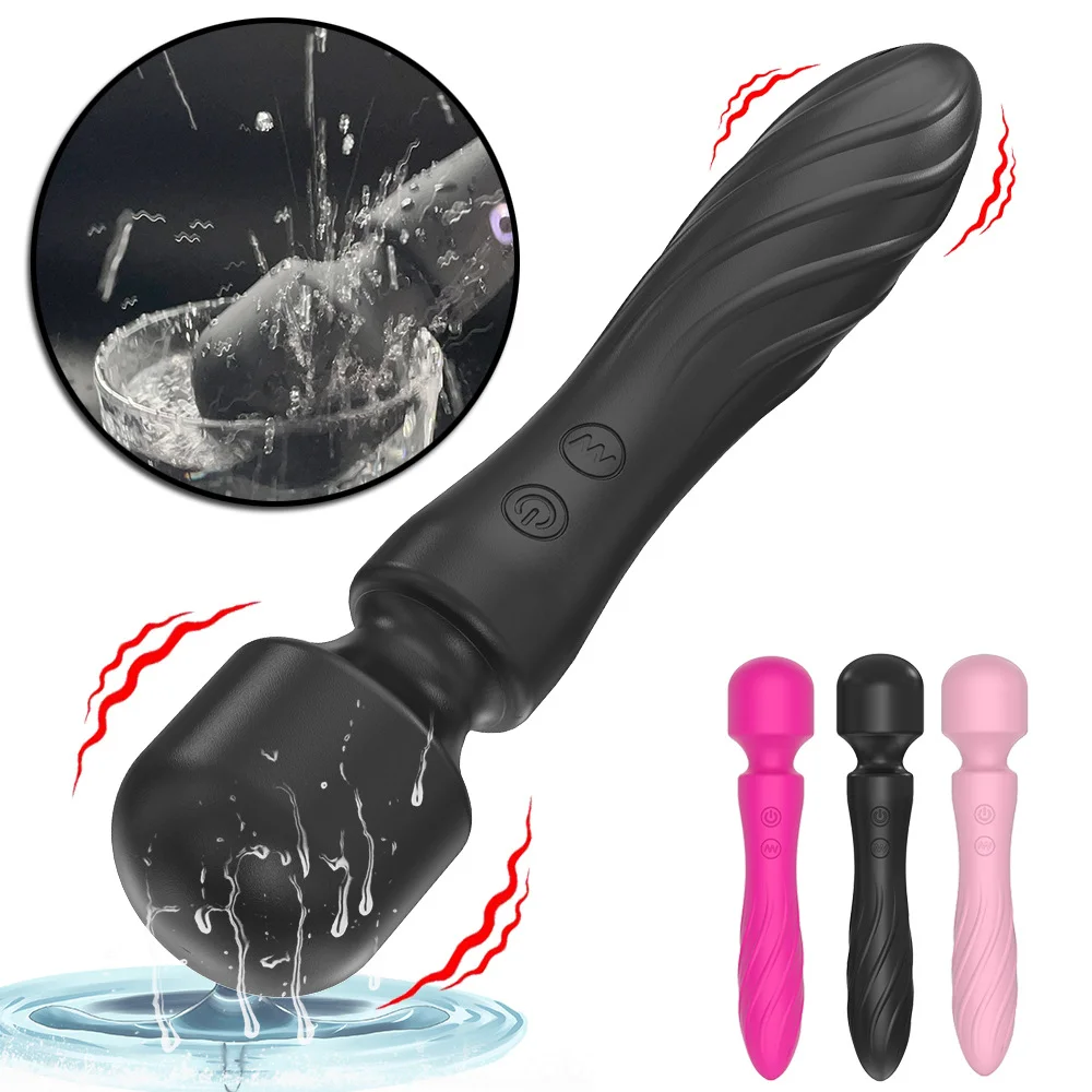 Powerful Wand Vibrator Av Body Massager G Spot Clitoris Stimulator Rosetoy Official