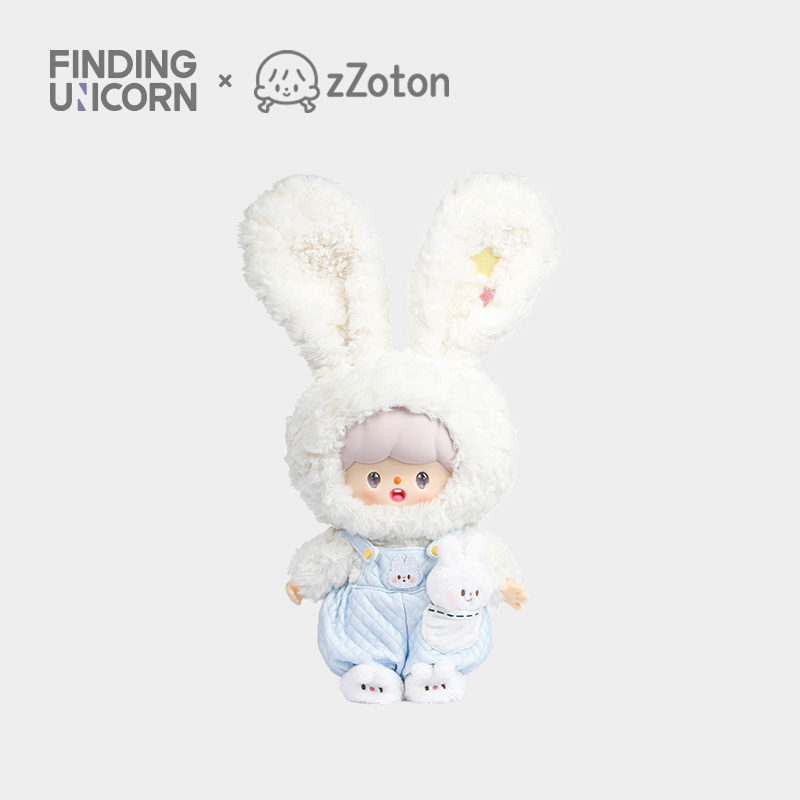 ★NONENON★ BUNNY FINDING UNICORN zZoton Vinyl Plush-Goodnight Bunny zZoton