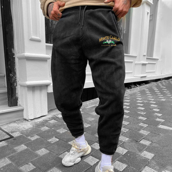 Men's Casual Printed Sweatpants / [blueesa] /
