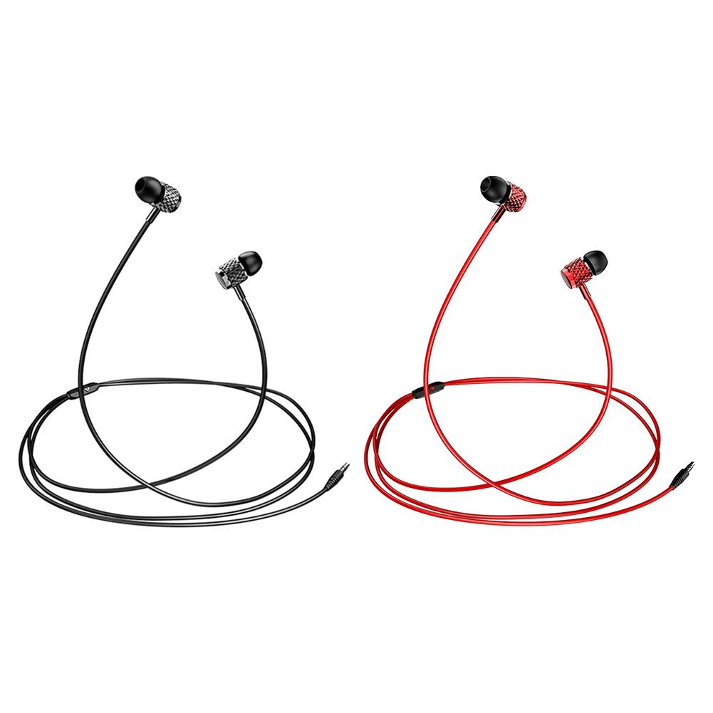 USAMS 3.5mm Wire Control Earphones Plating In-ear Sports Earbuds with Mic, Black, 501 Original
USAMS 3.5mm Wire Control Earphones Plating In-ear Sports Earbuds with Mic, Black, 501 Original