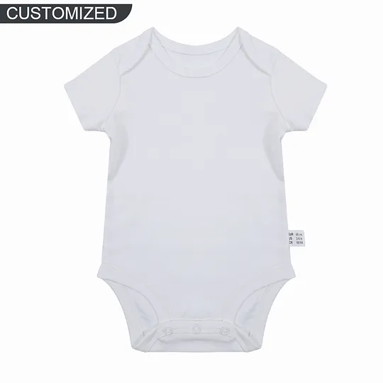 【0M-24M】Customized Butterfly&Flower Letter Baby Bodysuit