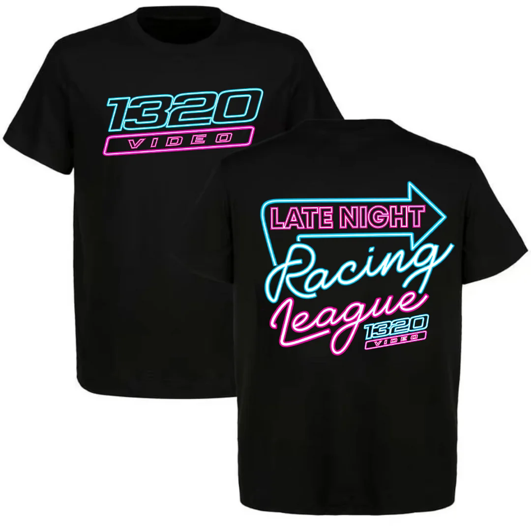 Late Night Racing League Printed Unisex Oversized T-shirt - Devcarry