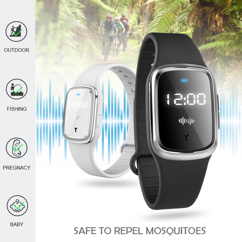 M2 Kid Mosquito Repellent Bracelet USB Ultrasonic Bugs Repeller Wristband, Black, 501 Original
M2 Kid Mosquito Repellent Bracelet USB Ultrasonic Bugs Repeller Wristband, Black, 501 Original