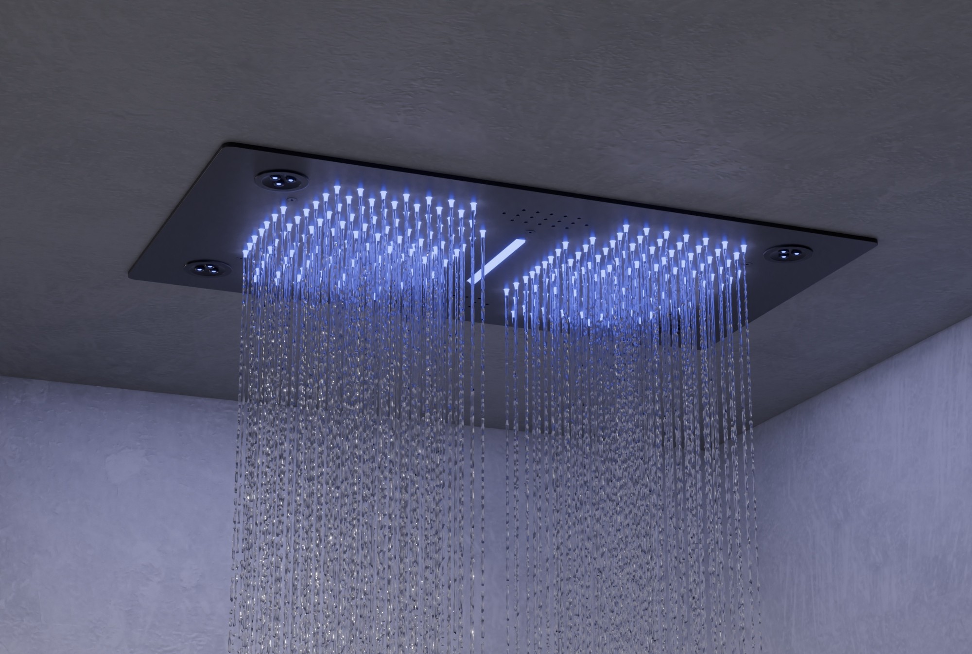 Shower Systems with LED Technology