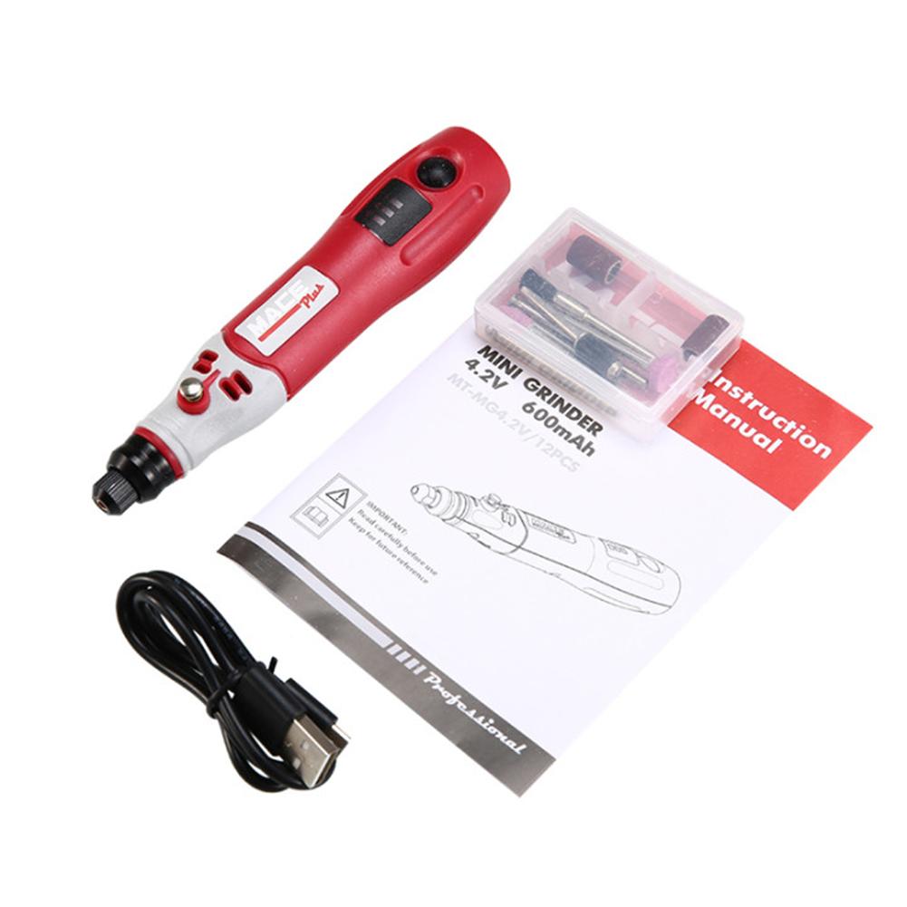 MT-MG4.2V USB Lithium Battery Electric Grinder Drill Set Mini Engraving Pen, 501 Original
MT-MG4.2V USB Lithium Battery Electric Grinder Drill Set Mini Engraving Pen, 501 Original