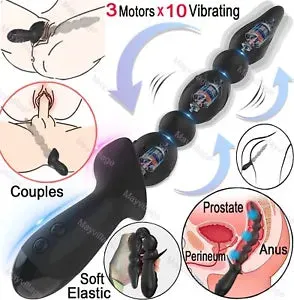 pornhint Pornhint Vibrating Anal Plug Dildo Male Prostate Massager Vibra