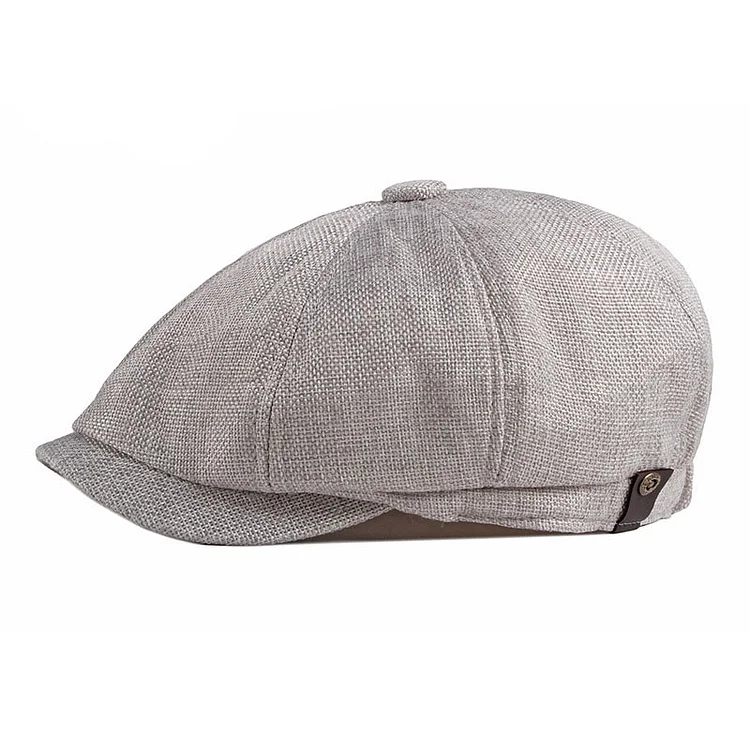 TIMSMEN Vintage Western Denim Cotton Men's Beret Hat