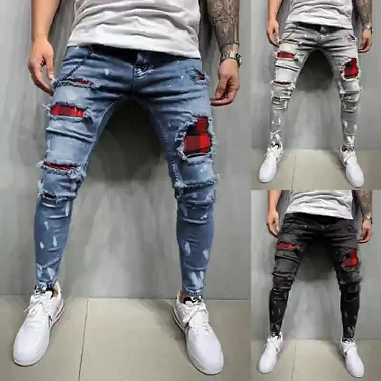 mens plain trendy jean outfits fashion jeans