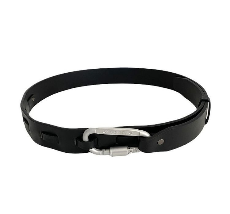 Buckle Faux Leather Belt ZH12