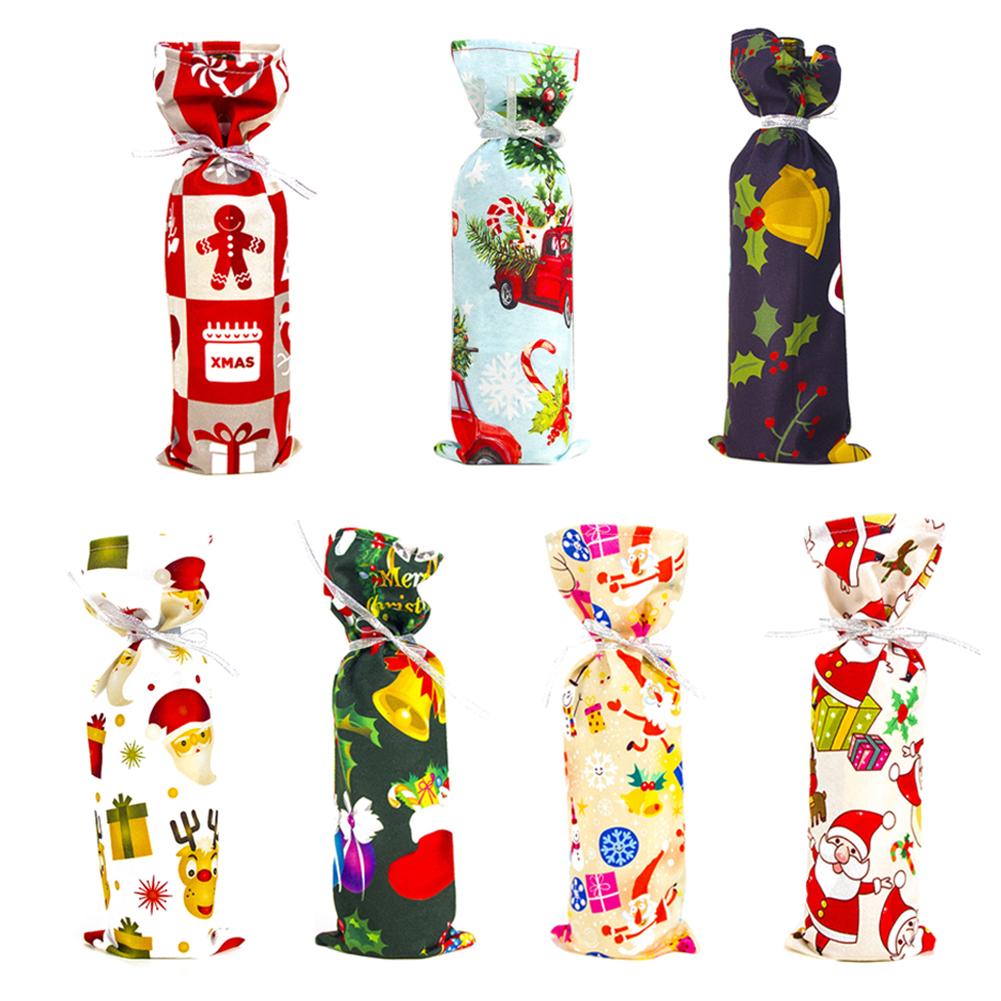 Cloth Xmas Wine Bottles Cover Snowman Elk Pattern New Year Party Home Decor, 501 Original
Cloth Xmas Wine Bottles Cover Snowman Elk Pattern New Year Party Home Decor, 501 Original