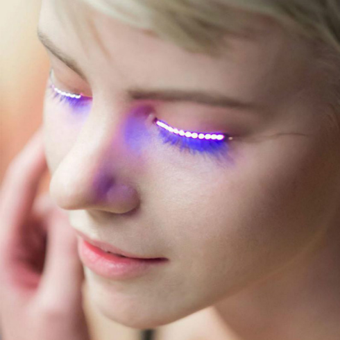 LED Luminous Voice False Eyelashes SP14664