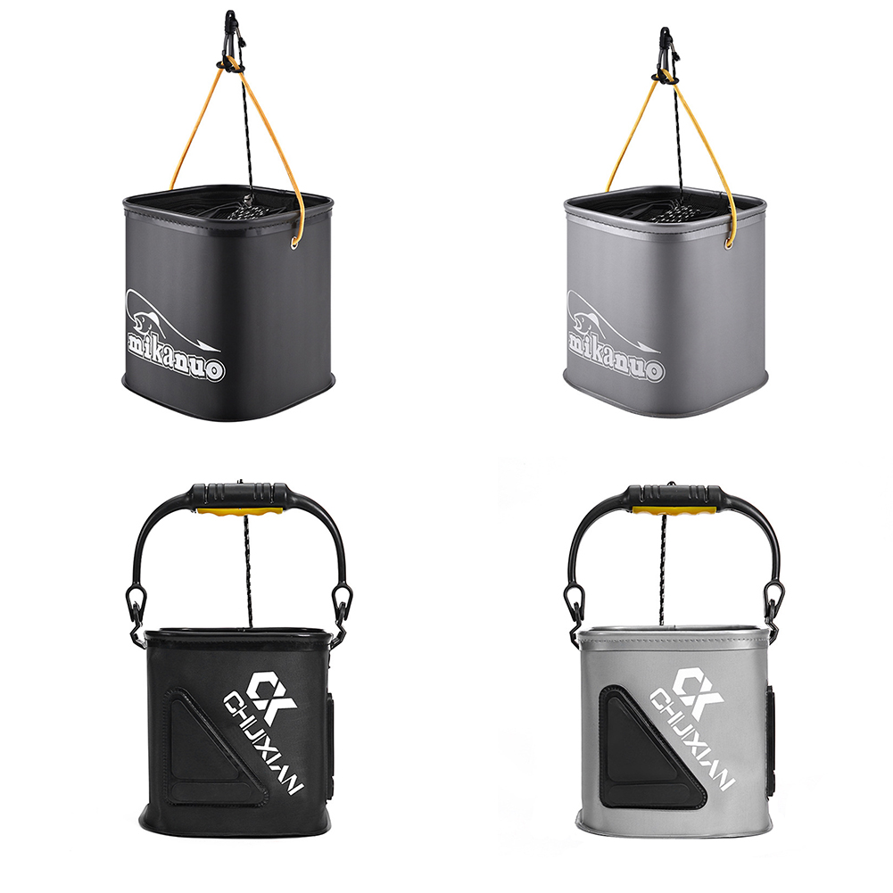 EVA Thicken Fishing Bucket Folding Live Fish Water Storage Box Fishing Tool, Black, 501 Original
EVA Thicken Fishing Bucket Folding Live Fish Water Storage Box Fishing Tool, Black, 501 Original